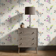 Fun Colorful Zebra Children's Nursery Wallpaper {Trotty Dots} Wallpaper Sckribbles   