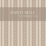 Dainty Belle | Feminine Neutral Striped Wallpaper Wallpaper Sckribbles