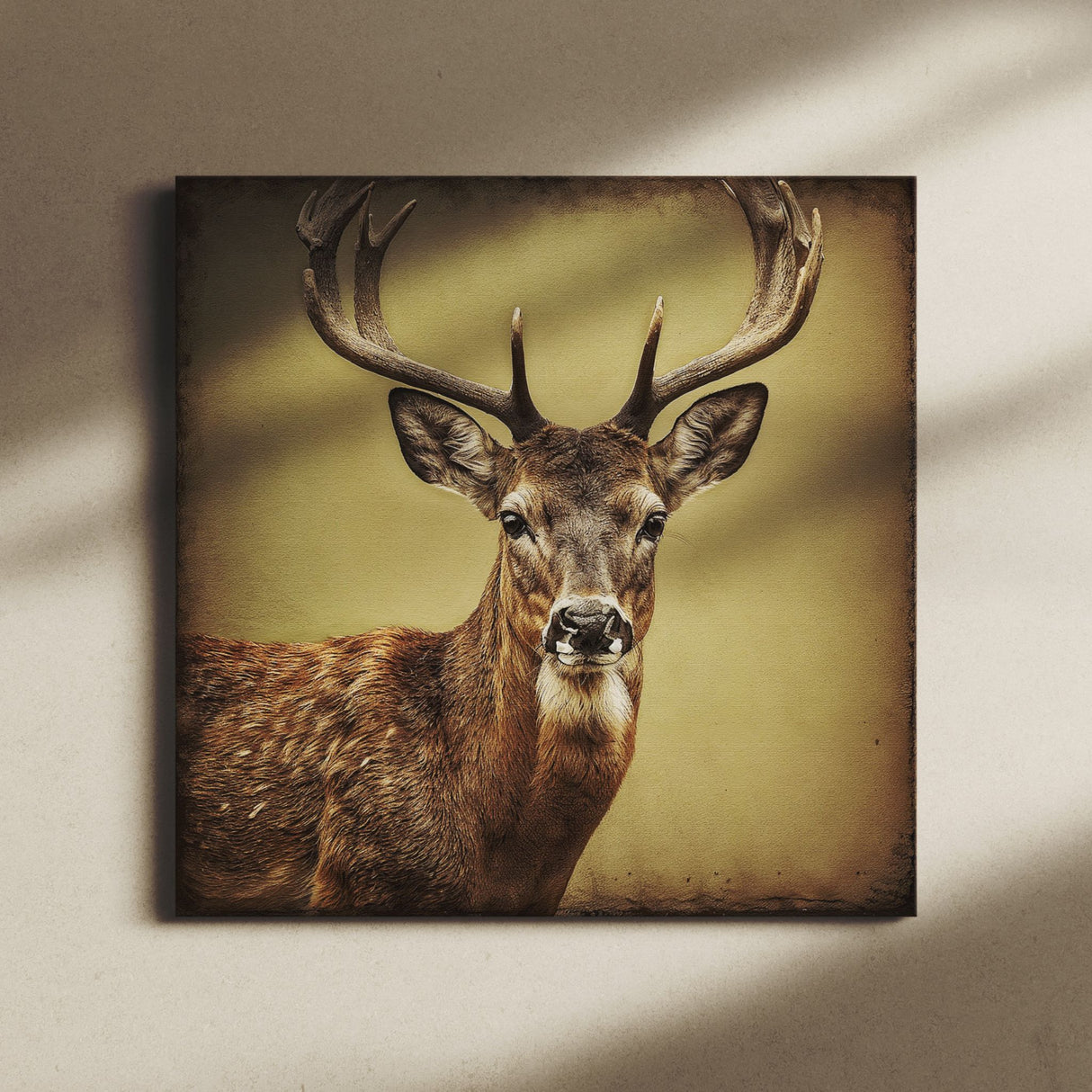 Printable Deer Wall Art Print - Digital Download {Buck Portrait} Printable Digital Art Sckribbles   