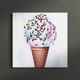 Printable Ice Cream Wall Art Gallery Set of 3 - Digital Download {Vacation Vibes} Printable Digital Art Sckribbles   