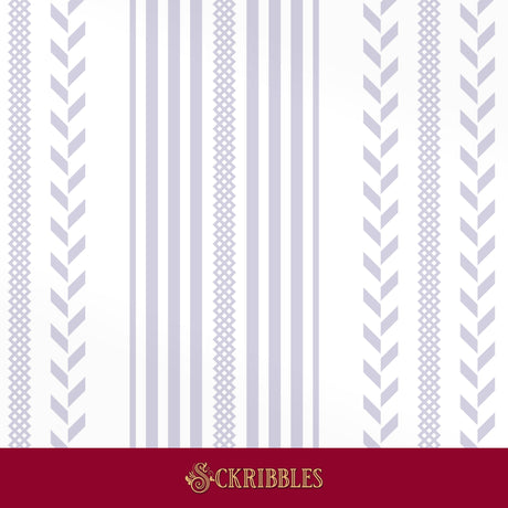 Purple and white wallpaper.