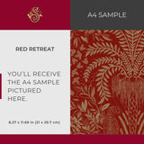 Leopard's Lair | Tropical Palm Tree Jungle Wallpaper