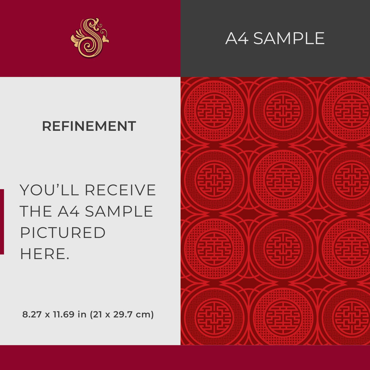 Harmony Rising | Dramatic Bright Geometrical Chinese Wallpaper