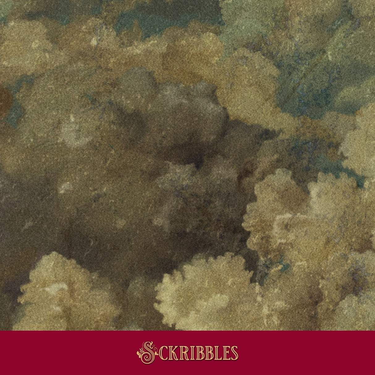 Renaissance clouds wallpaper.