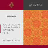 Harmony Rising | Dramatic Bright Geometrical Chinese Wallpaper