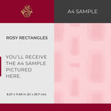 Geo Drift | Contemporary Abstract Geometrical Brick Shapes Wallpaper