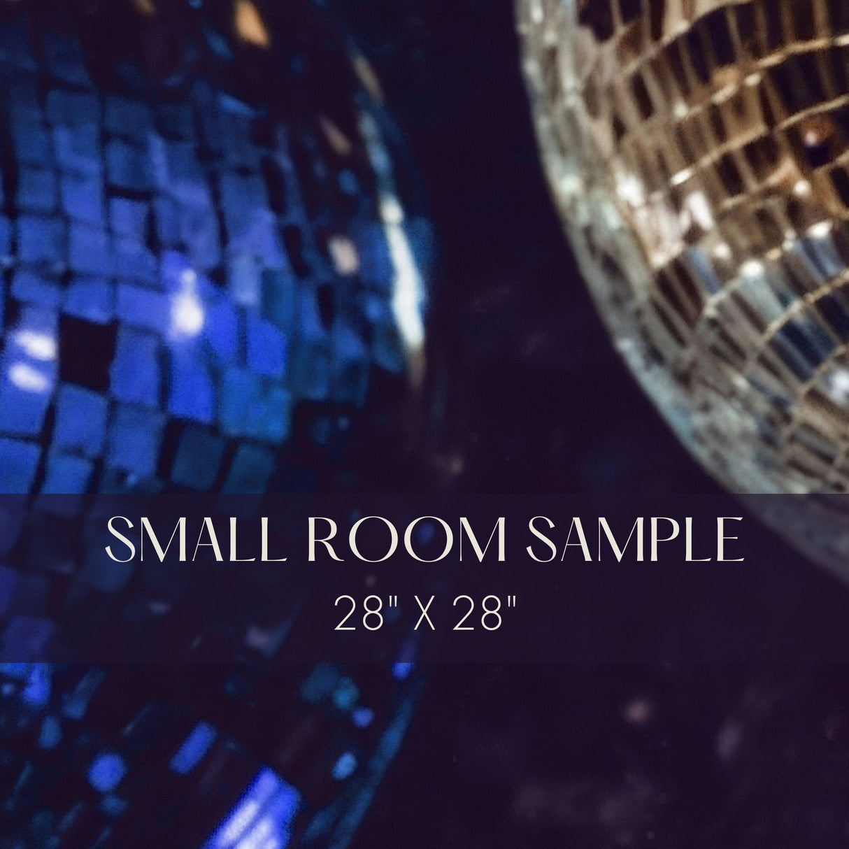 Dark Moody Disco Glam Mirrorball Wallpaper Mural {Glamour Boogie} Wallpaper Mural Sckribbles