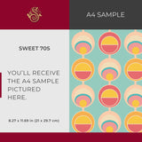 Sweet 70s | Cute Fun Pastel Circles 1970s Wallpaper