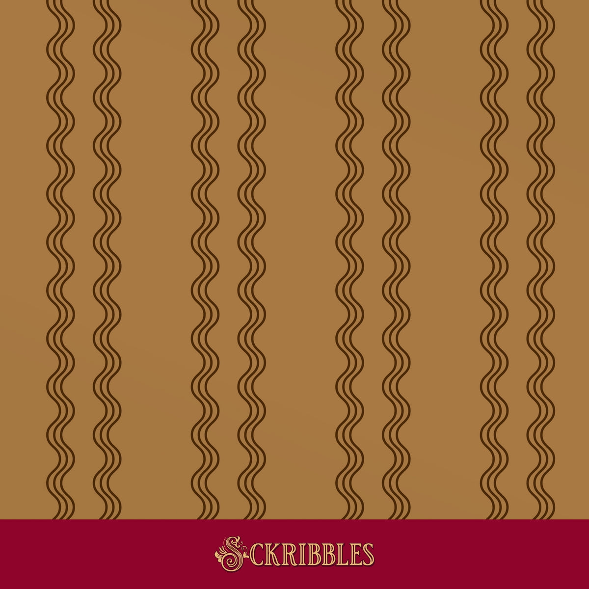 A terracotta brown wallpaper.