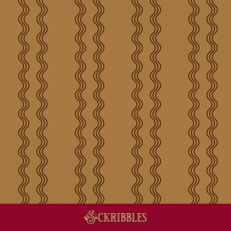 A terracotta brown wallpaper.