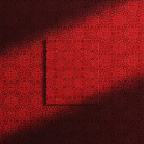 Dramatic Bright Geometrical Chinese Wallpaper {Harmony Rising} Wallpaper Sckribbles
