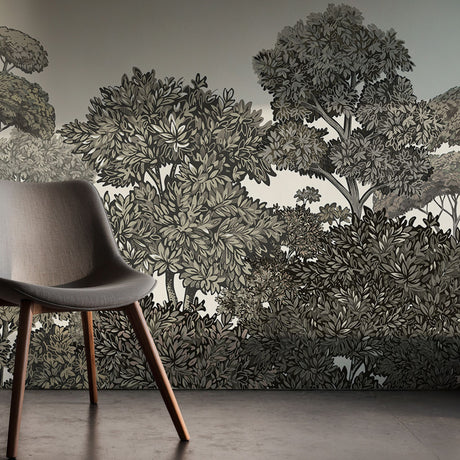 Scenic Trees Forest Landscape Wallpaper Mural {Bough & Sky} Wallpaper Mural Sckribbles