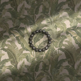 Large format tropical banana tree leaves wallpaper.