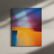 Bright Colorful Minimalist Wall Art Canvas {More or Less} Canvas Wall Art Sckribbles   