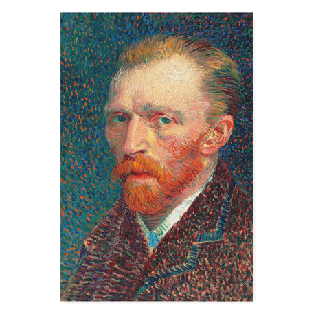 Vincent van Gogh's Self-Portrait (1887) Wall Art Canvas Print Canvas Wall Art Sckribbles 32x48  