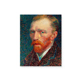 Vincent van Gogh's Self-Portrait (1887) Wall Art Canvas Print Canvas Wall Art Sckribbles 8x10  