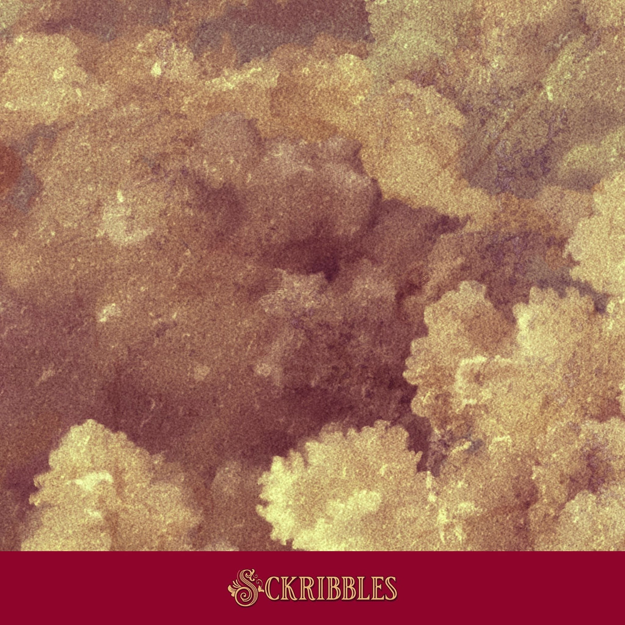 Vintage cloud wallpaper.