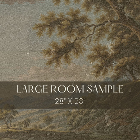English Scenic Landscape Wallpaper Mural {Vintage Vista} Wallpaper Mural Sckribbles