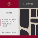 Noir Swell | Bold Abstract Geometrical Masculine Wallpaper