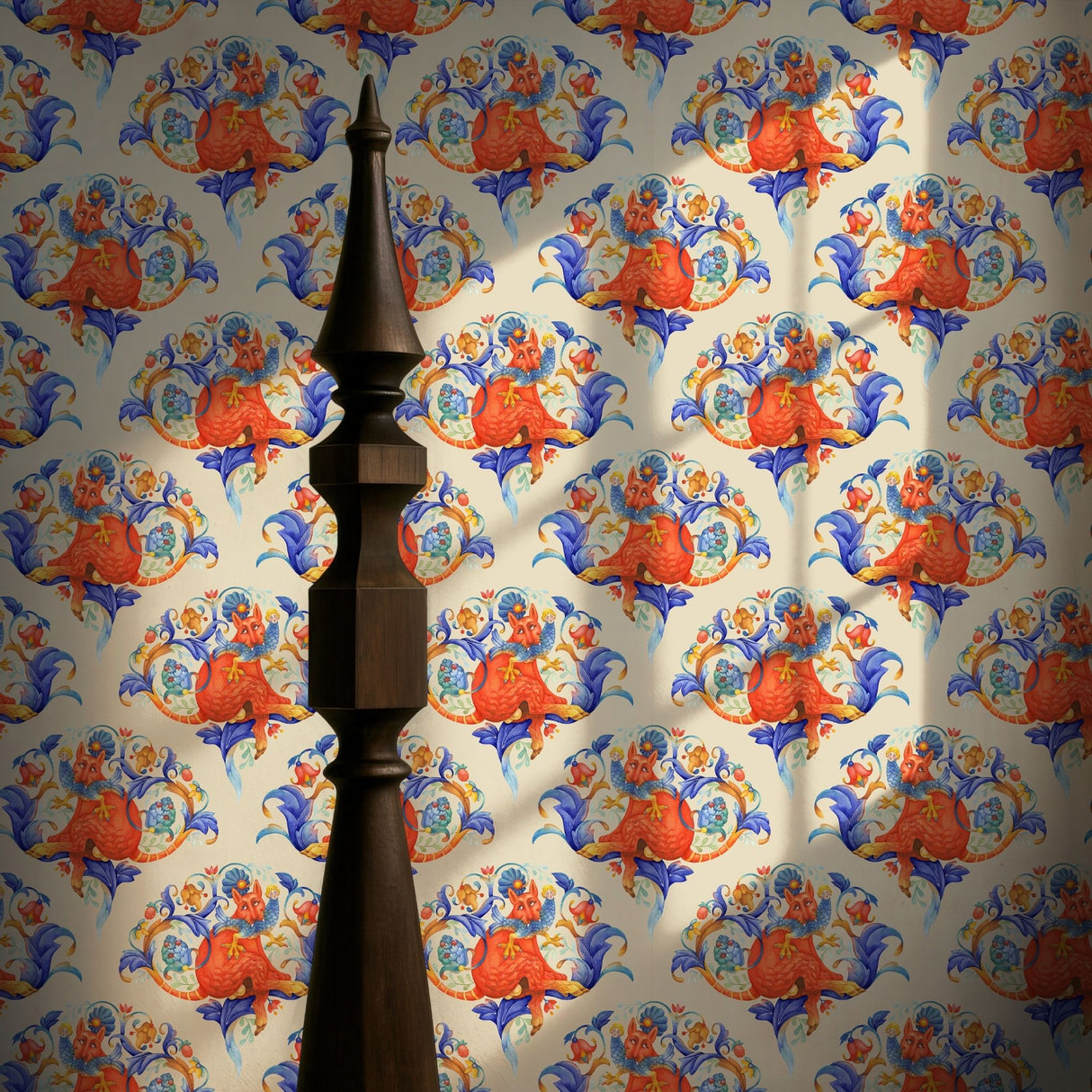 The Cat's Nads | Fun, Colorful & Whimsical Animal Wallpaper