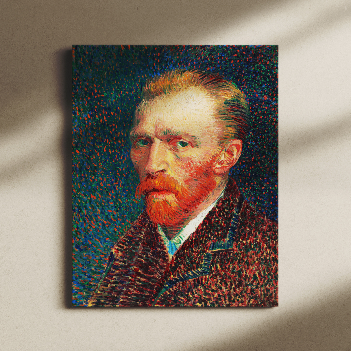 Vincent van Gogh's Self-Portrait (1887) Wall Art Canvas Print Canvas Wall Art Sckribbles   