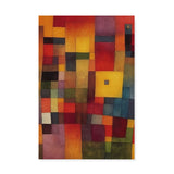 Abstract Colorful Cubes Wall Art Canvas {Dusty Blocks} Canvas Wall Art Sckribbles 20x30  