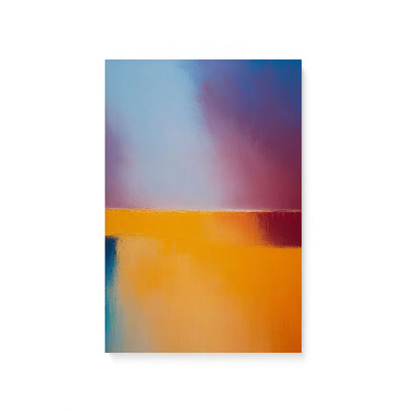 Bright Colorful Minimalist Wall Art Canvas {More or Less} Canvas Wall Art Sckribbles 8x12  