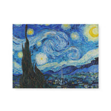 "The Starry Night" Wall Art Canvas Print by Vincent van Gogh Canvas Wall Art Sckribbles 24x18  