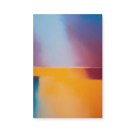 Bright Colorful Minimalist Wall Art Canvas {More or Less} Canvas Wall Art Sckribbles 16x24  