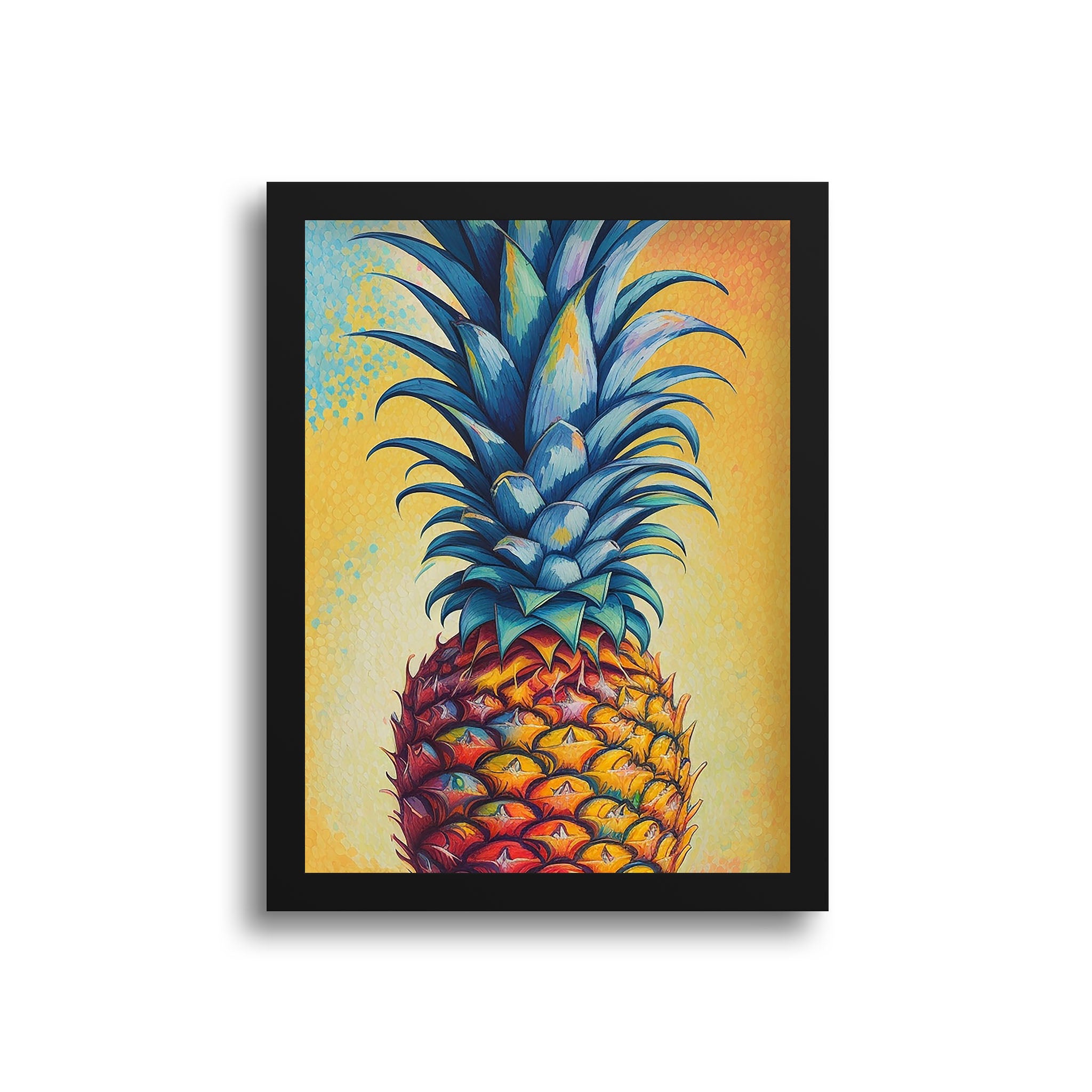 Colorful Kitchen Framed Fine Art Print {Pineapple Pizazz} – Sckribbles