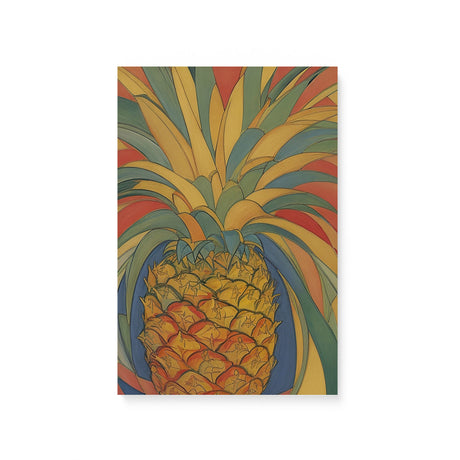 Fun Happy Food Wall Art Canvas {Pineapple Party} Canvas Wall Art Sckribbles 8x12  