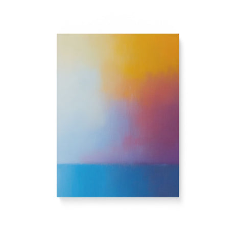 Colorful Bright Minimalist Canvas Wall Art {Less is More} Canvas Wall Art Sckribbles 12x16  