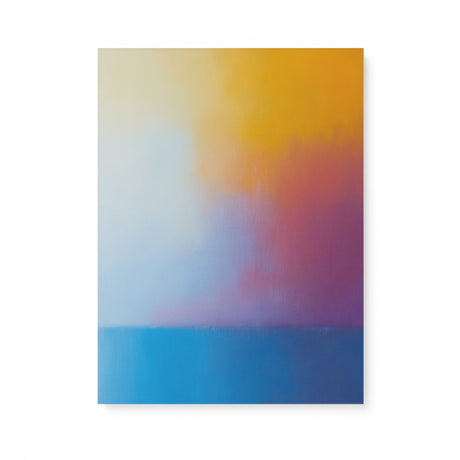 Colorful Bright Minimalist Canvas Wall Art {Less is More} Canvas Wall Art Sckribbles 18x24  