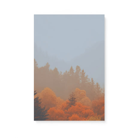 Landscape of Autumn Forest Trees Wall Art Canvas {Autumn Forest} Canvas Wall Art Sckribbles 16x24  