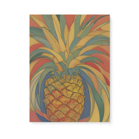Fun Happy Food Wall Art Canvas {Pineapple Party} Canvas Wall Art Sckribbles 18x24  