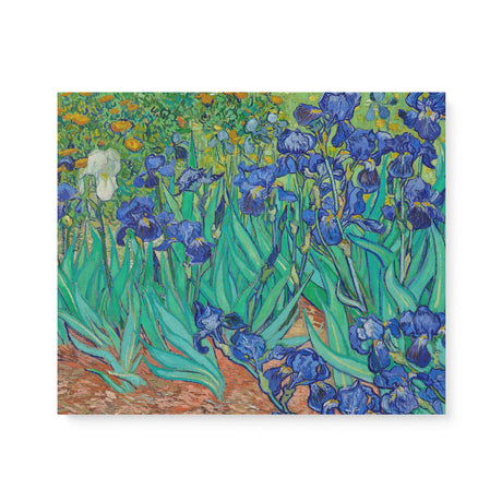 "Irises" Famous Vintage Wall Art Canvas by Vincent van Gogh Canvas Wall Art Sckribbles 24x20  