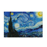 "The Starry Night" Wall Art Canvas Print by Vincent van Gogh Canvas Wall Art Sckribbles 36x24  