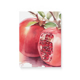 Watercolor Kitchen Fruit Wall Art Canvas {Pomegranate Love} Canvas Wall Art Sckribbles 12x16  