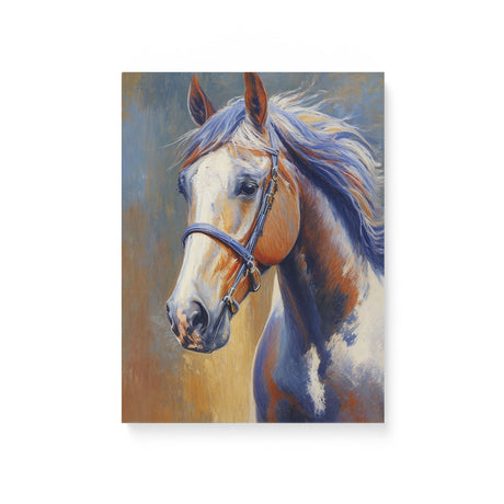 Dreamy Horse Painting Wall Art Canvas {Equine Portrait} Canvas Wall Art Sckribbles 12x16  