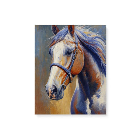 Dreamy Horse Painting Wall Art Canvas {Equine Portrait} Canvas Wall Art Sckribbles 8x10  