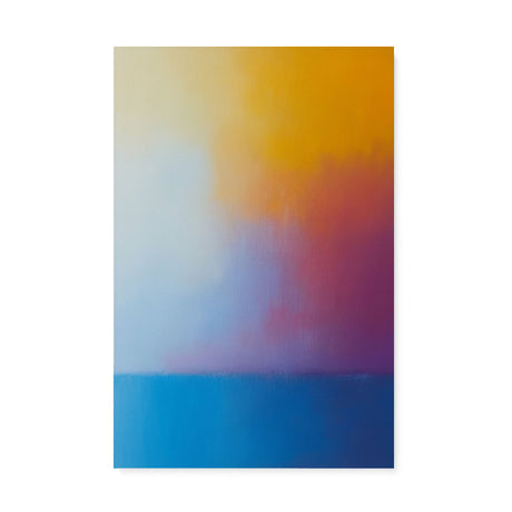 Colorful Bright Minimalist Canvas Wall Art {Less is More} Canvas Wall Art Sckribbles 24x36  