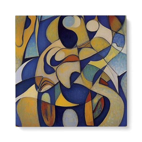 Abstract Decorative Wall Art Canvas {Busy and Bored} Canvas Wall Art Sckribbles 40x40  