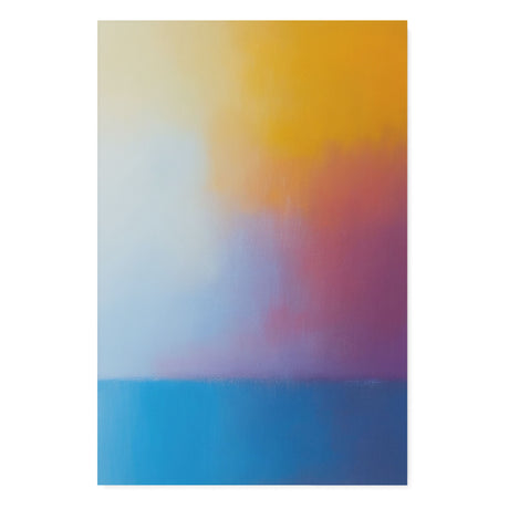 Colorful Bright Minimalist Canvas Wall Art {Less is More} Canvas Wall Art Sckribbles 32x48  