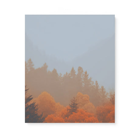 Landscape of Autumn Forest Trees Wall Art Canvas {Autumn Forest} Canvas Wall Art Sckribbles 20x24  