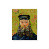 "The Postman" Wall Art Canvas Print by Vincent van Gogh Canvas Wall Art Sckribbles 8x10  