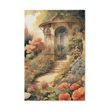 Beautiful Watercolor Canvas Wall Art {English Garden V2} Canvas Wall Art Sckribbles 20x30  