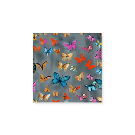 Colorful Insect Wall Art Canvas {Butterfly Party} Canvas Wall Art Sckribbles 8x8  