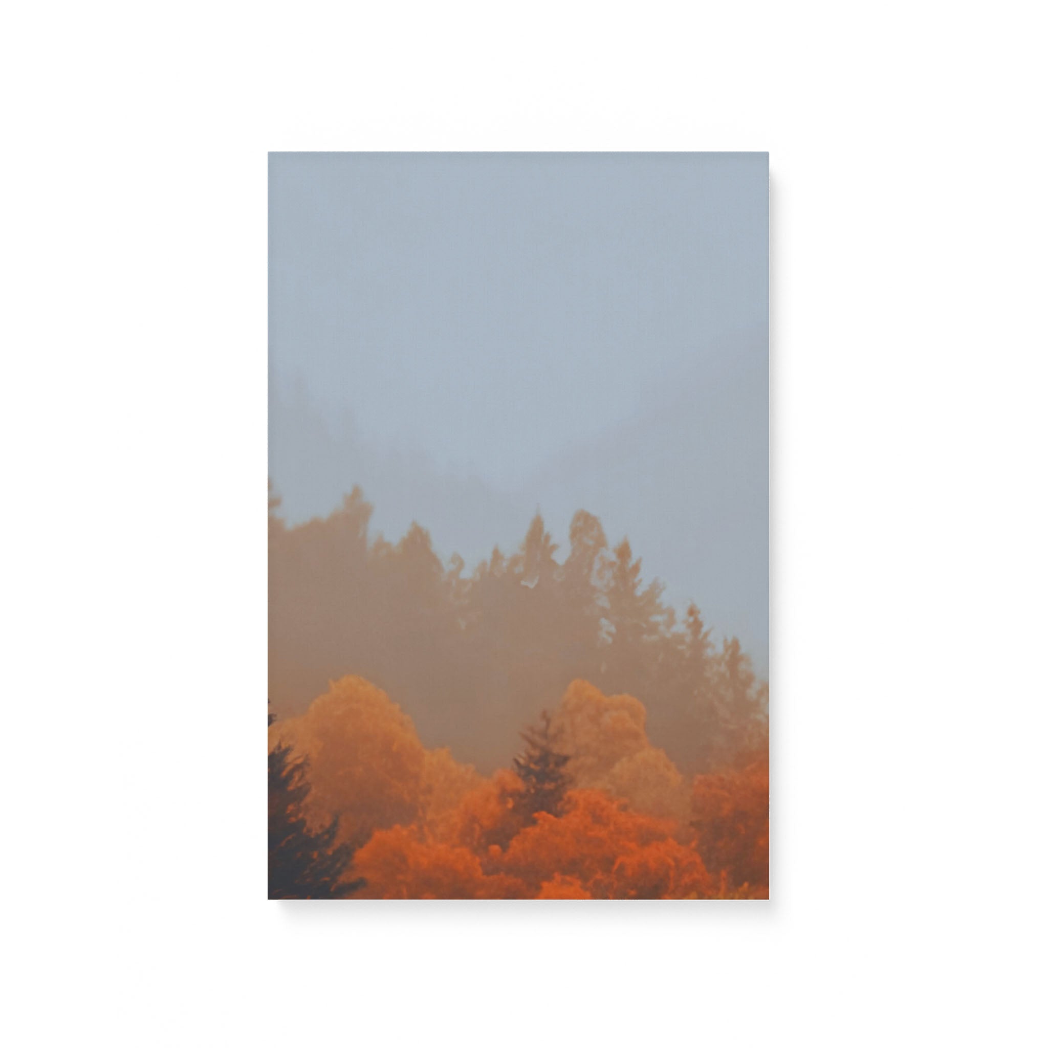Landscape of Autumn Forest Trees Wall Art Canvas {Autumn Forest} –  Sckribbles