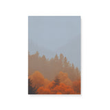 Landscape of Autumn Forest Trees Wall Art Canvas {Autumn Forest} Canvas Wall Art Sckribbles 8x12  