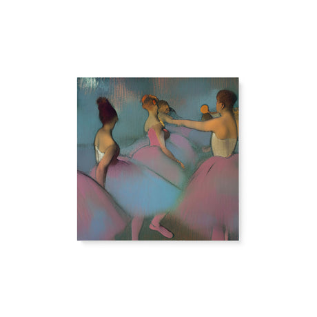 Pastel Dancer Wall Art Canvas {Ballet of Old V2} Canvas Wall Art Sckribbles 8x8  